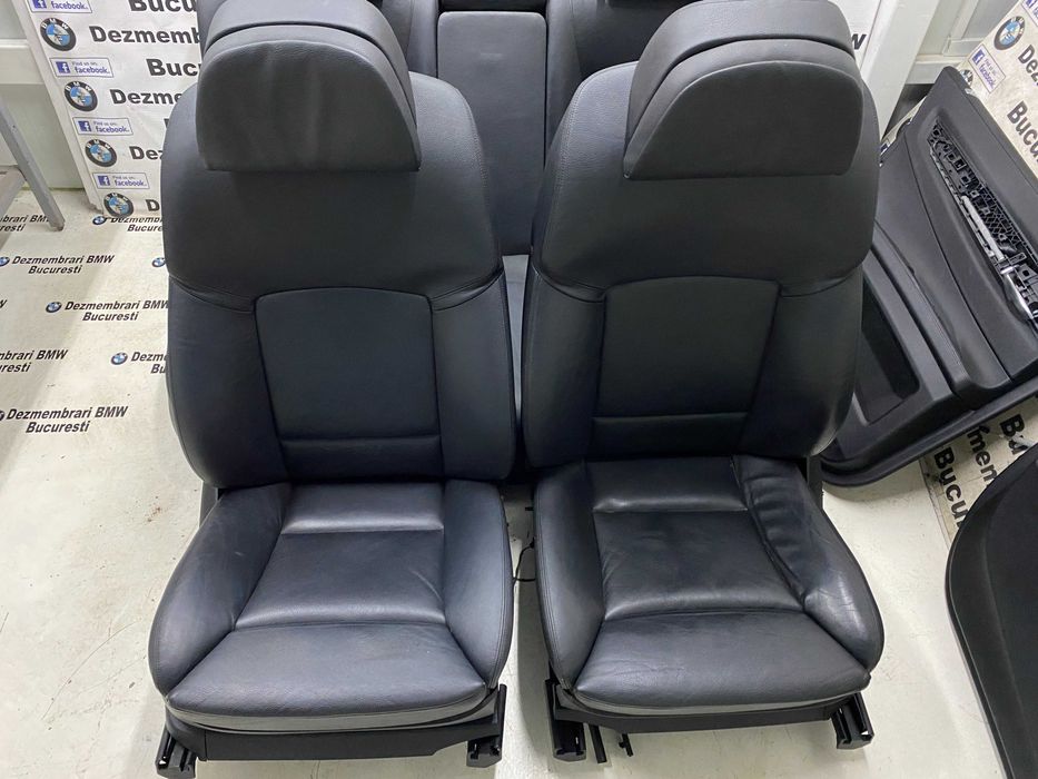 Scaune interior Confort piele neagra Recaro sport BMW F01 seria 7