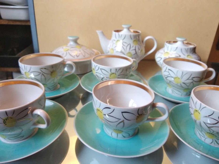 Сервиз "Ромашки" знак качества СССР