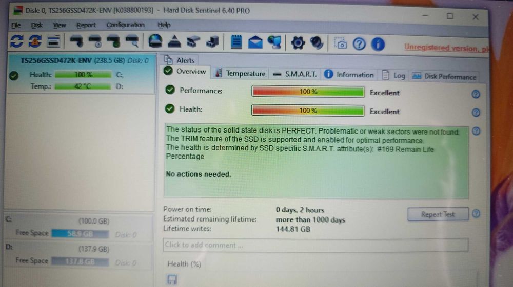 SSD Transcend 256GB SATA3, NOU, fabricatie 2026, clasa industriala