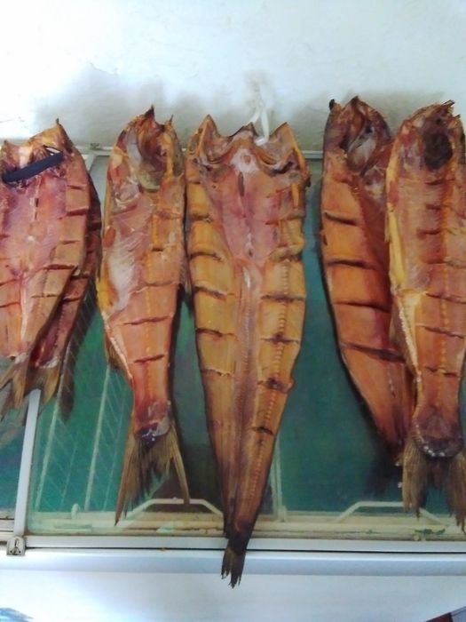 Копчёная рыба - жерех сом