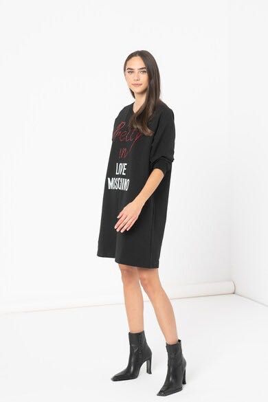 Черна рокля Moschino