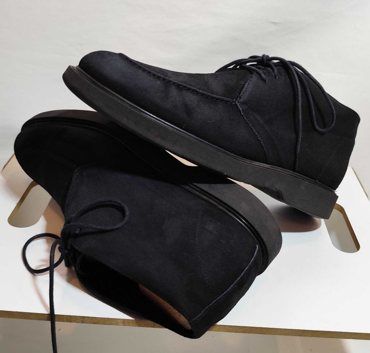 Ghete lace up 40 split toe Lav Artigianale piele naturala moale