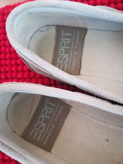 Mocasini piele dama Esprit nr 37