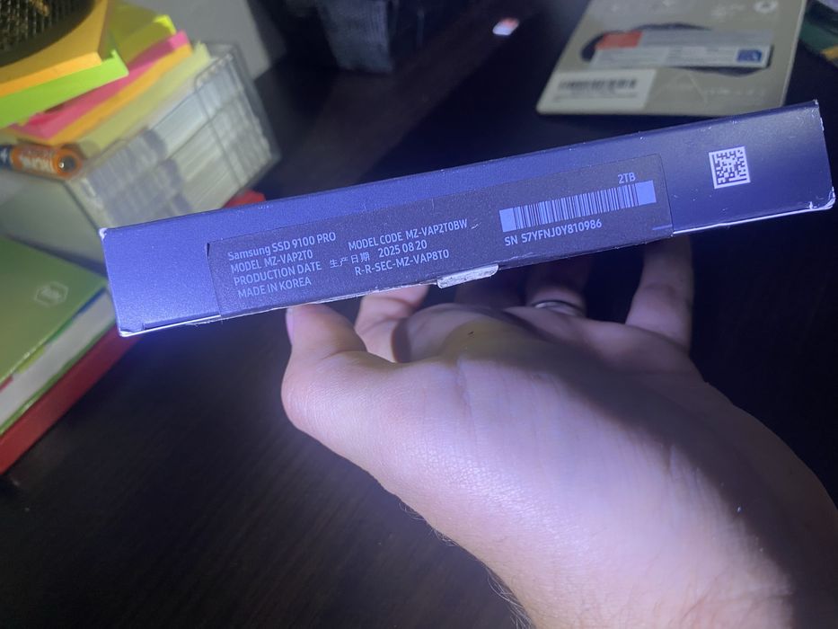 Solid State Drive (SSD) Samsung 9100 PRO 2TB, PCIe Gen 5.0, NVMe, M.2.