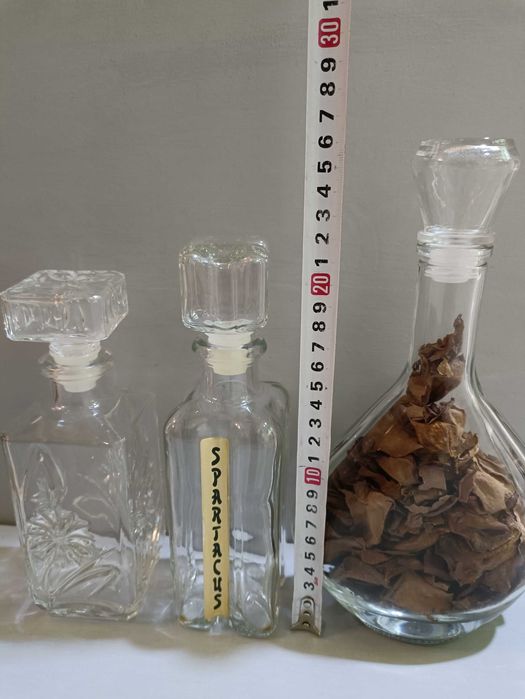 Флаконы из стекла для духов одеколона времен ссср