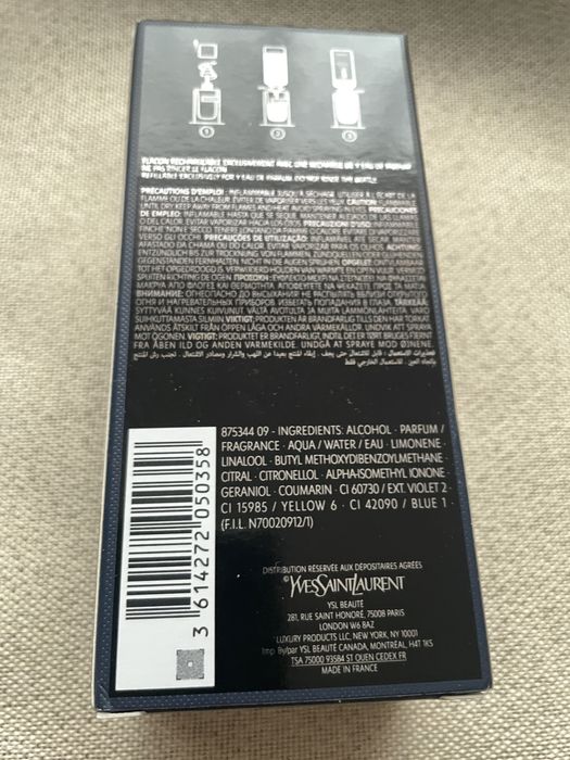 Yves Saint Laurent Y Eau de Parfum 100 ml.