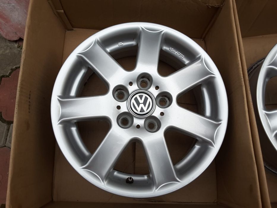 jante aliaj 15; 5x112; Vw Golf 5, 6, 7, Caddy, Touran, jetta