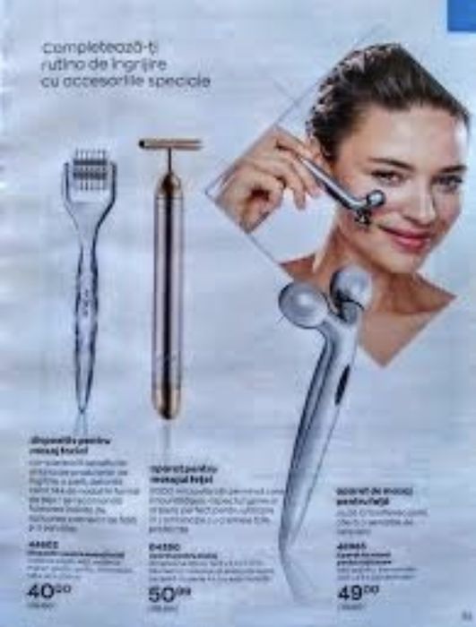 Dispozitiv pentru masaj facial, Avon