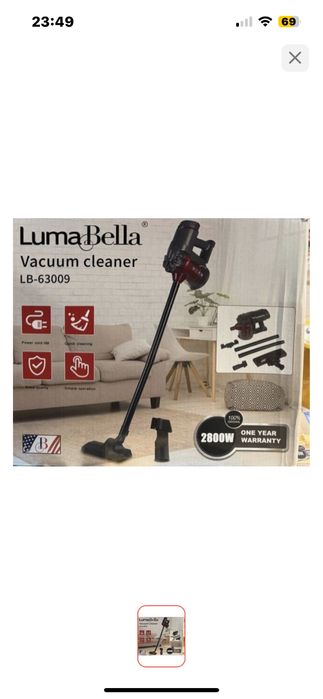 Продам пылесос новый 2800 волт