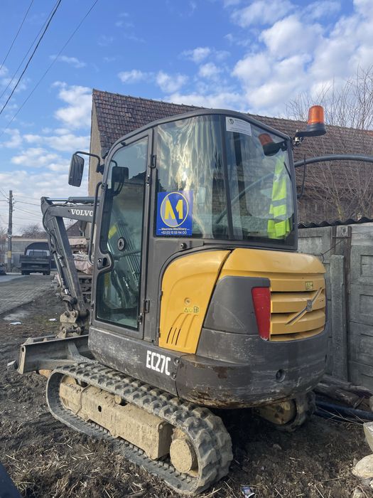 Miniexcavator volvo ec27c