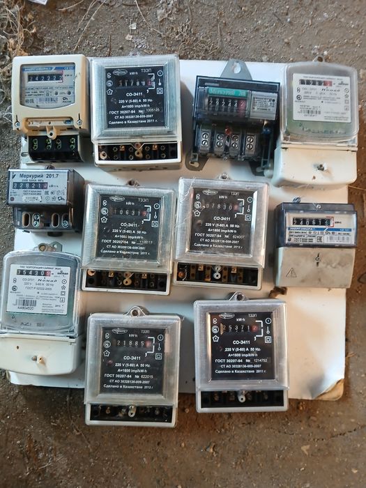 Счётчик электроэнергии новый