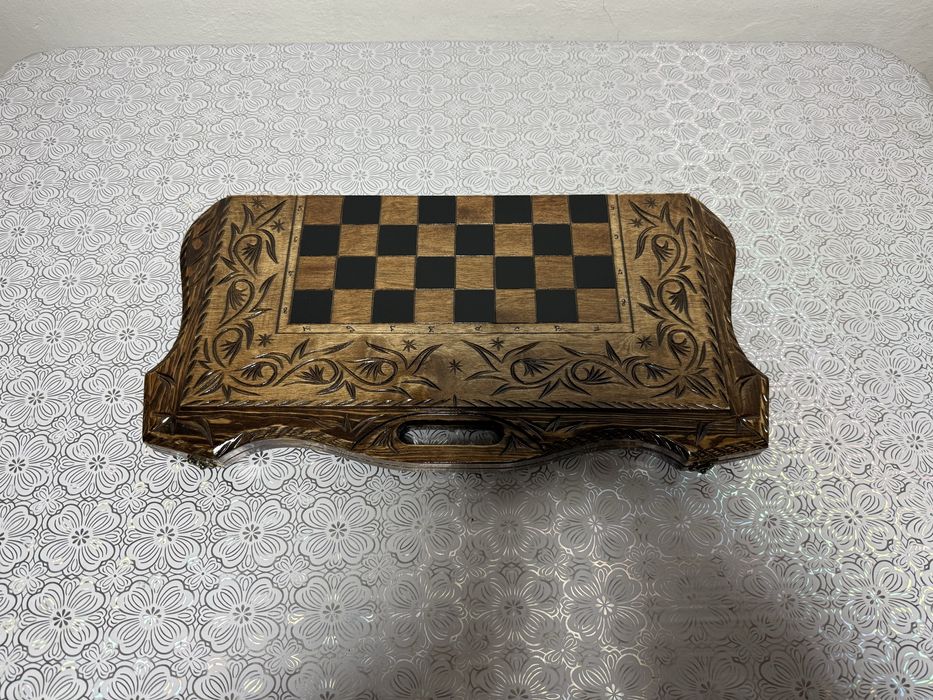 Нарды-шахматы ручной работы