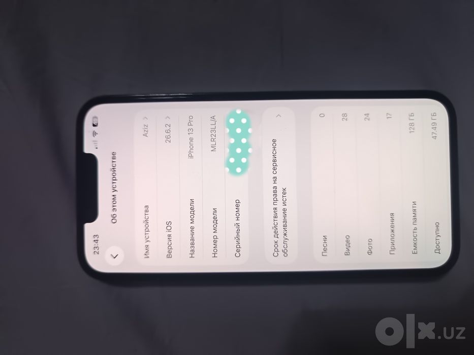 iPhone 13 pro 128gb