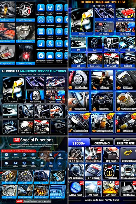 Aparat Diagnoza Auto/Tester Scaner*FULL*Cititor/StergereDefecte Masina