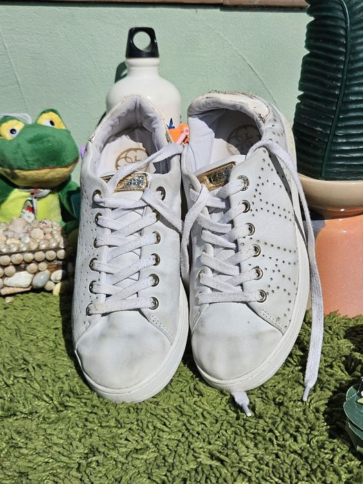 Guess кецове от кожа N38