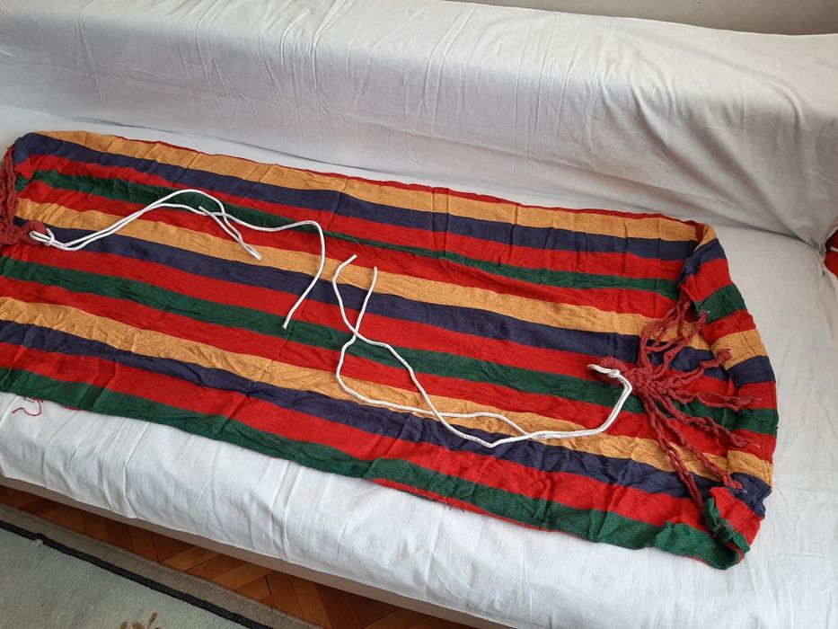 Hamac din bumbac multicolor