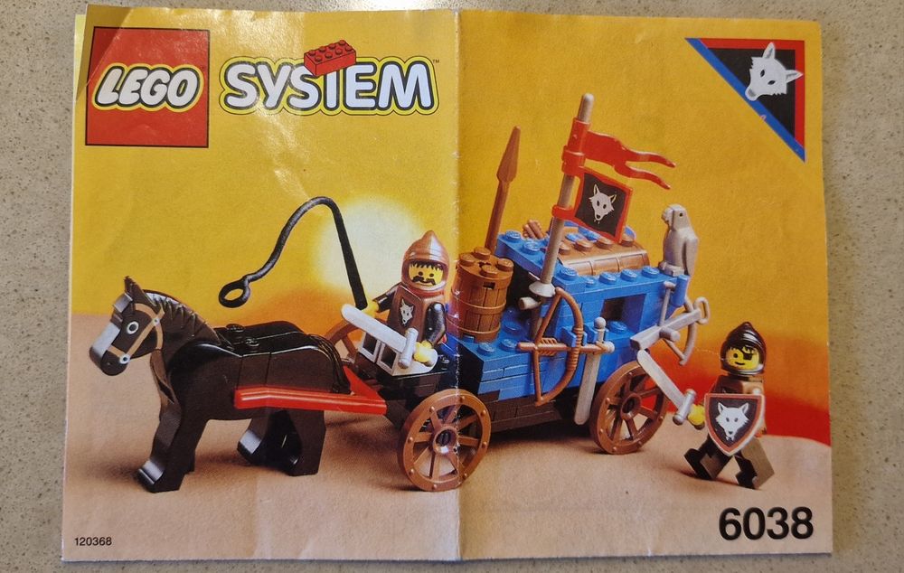 Продавам Lego Castle 6038 от 1992 г.