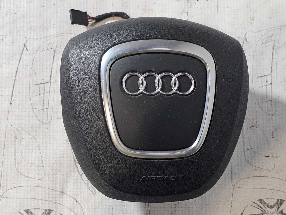 Airbag volan șofer Audi A5 8T / A4 B8 / Q5 8R 2008-2016 2011 2.0 TFSI 132kW Cod OEM: 8R0880201AC (5E3)
