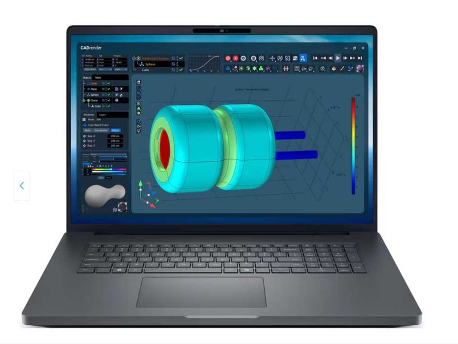 Dell Pro Max 18 Plus  NVIDIA RTX PRO 1000 32GB Ram / 1TB SSD QHD+ NOU