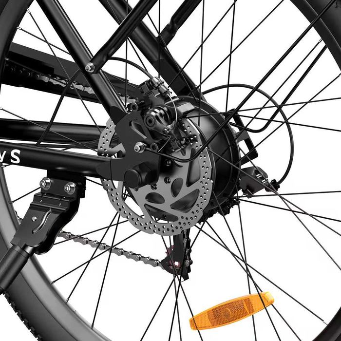 iScooter Ucitys Bicicletă electrică, motor de 250W, baterie 13Ah, anvelope de 26 inch, suspensie față, Shimano, bicicletă  pentru adulți - Resigilata