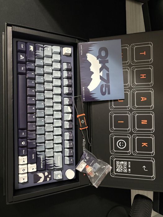 Qwerty key 75 carpathian