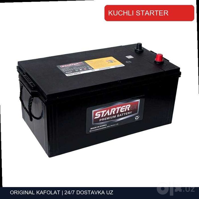 Varta 62Ah 560A jentra nexia akkumulyator yangi