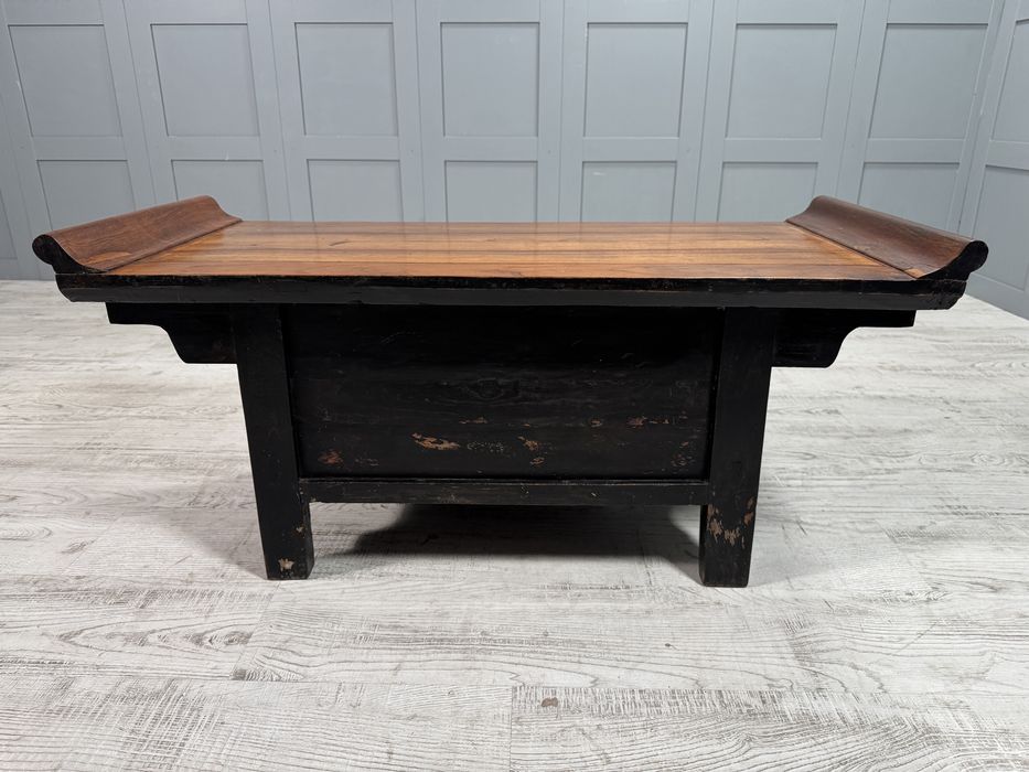 Китайски, конзолен шкаф, масив, дърворезба Д1044