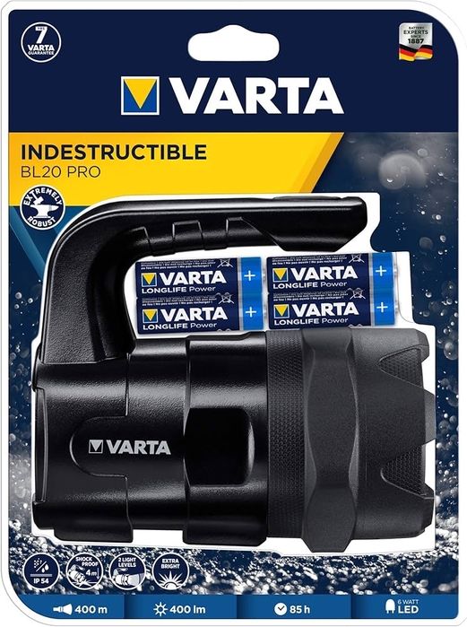 Варта Фенер/Varta Bl20 pro