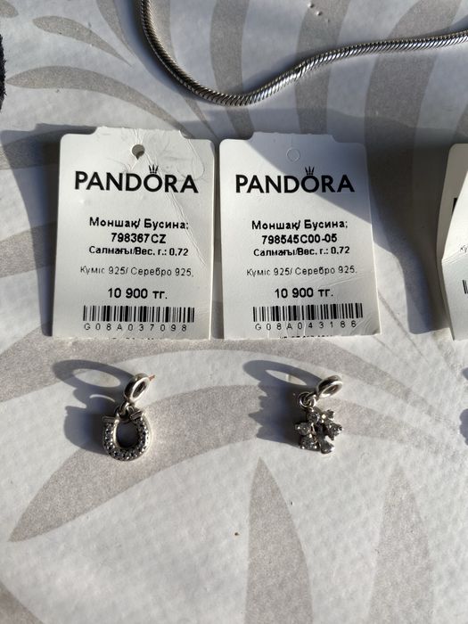 Браслет пандора с шармами оригинал