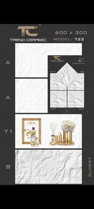 Sifatli kafel va boshqa qurilish assortimentlari optom narxlarda