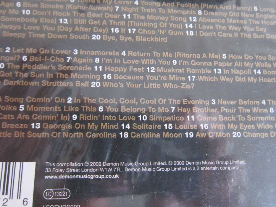 cadou deosebit si rar Dean Martin  made UK 2009 sigilat