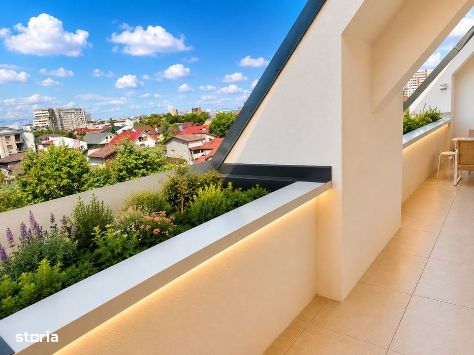 2 Camere|Tip Penthouse|Terasa|Parcare| Bloc 2025 | Parcare Subterana