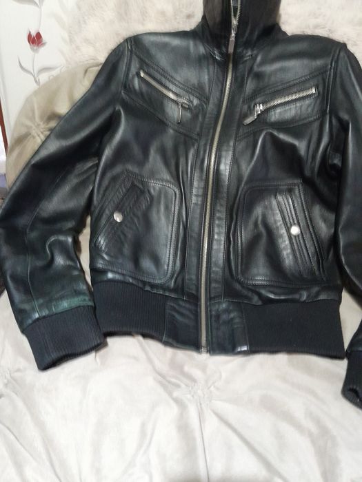 Geaca piele naturala