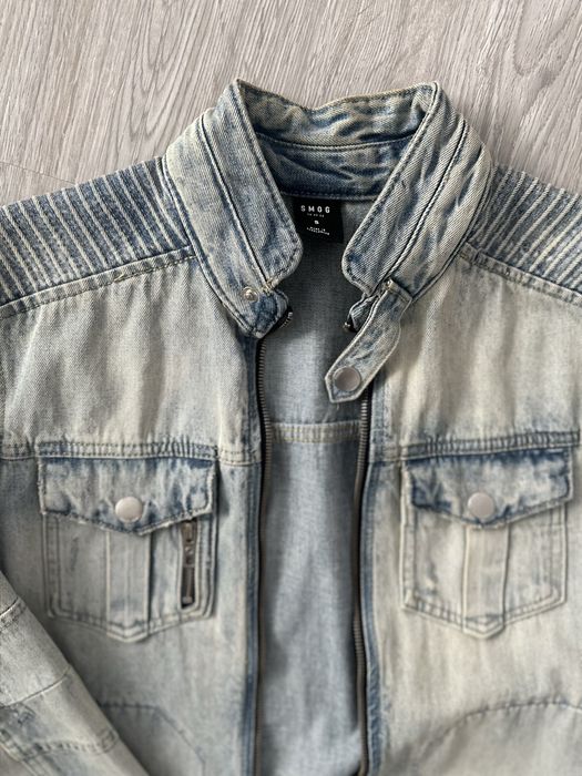 Geaca denim blugi barbati - smog S