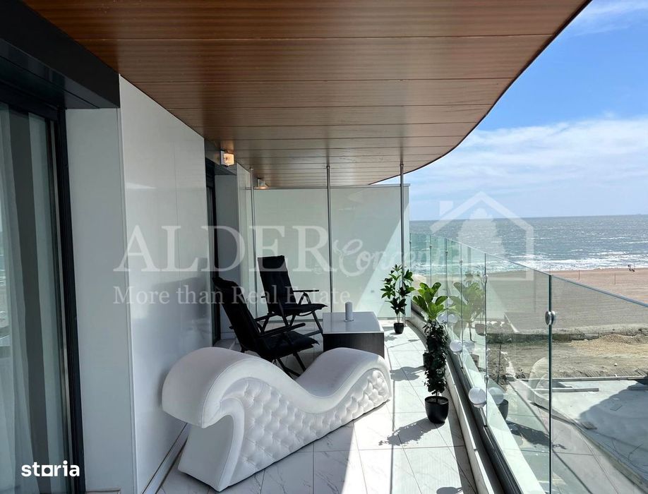 Apartament 2 Camere Mobilat, Utilat, Vedere Direct Mare! — fotografia 1