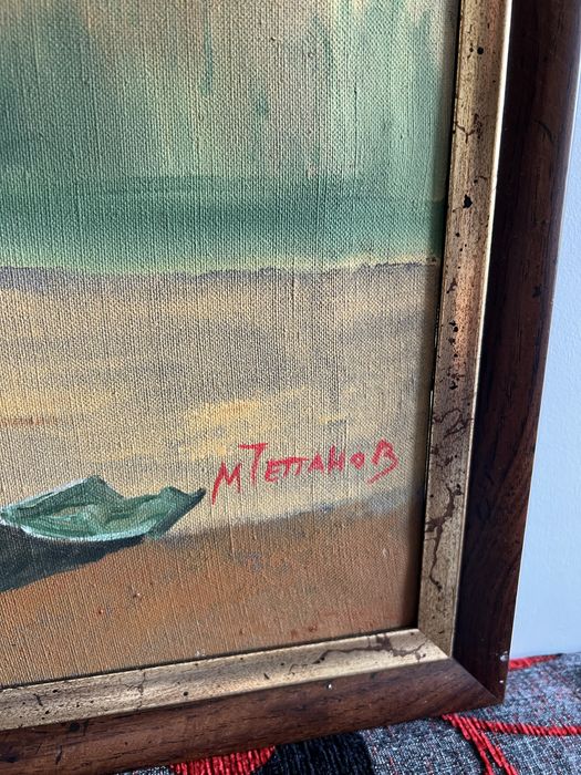 Картина Хризантеми Митко Чепанов