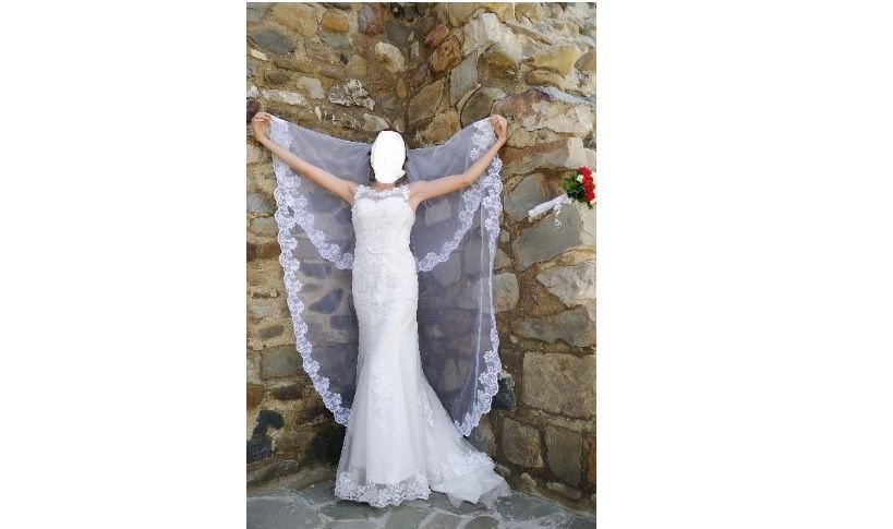 Rochie mireasa+Voal