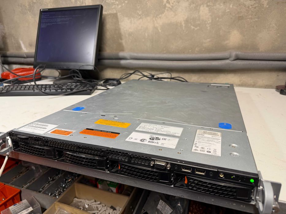 Server 1u short depth Riverbed CXA-03070-B110