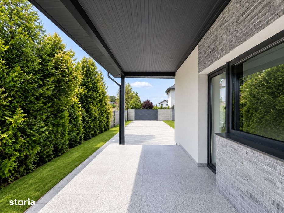 Imobiliare Domnesti Casa parter de vazare cu panouri fotovolt
