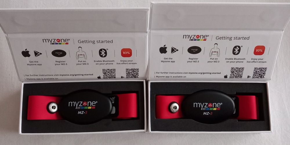 Myzone MZ-3,Monitor de ritm cardiac.