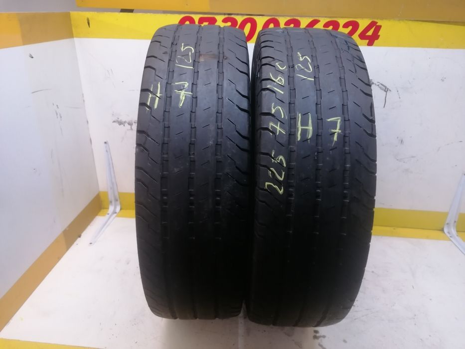 225/75/16C 2 Continental vara dot 4820.   4,95mm