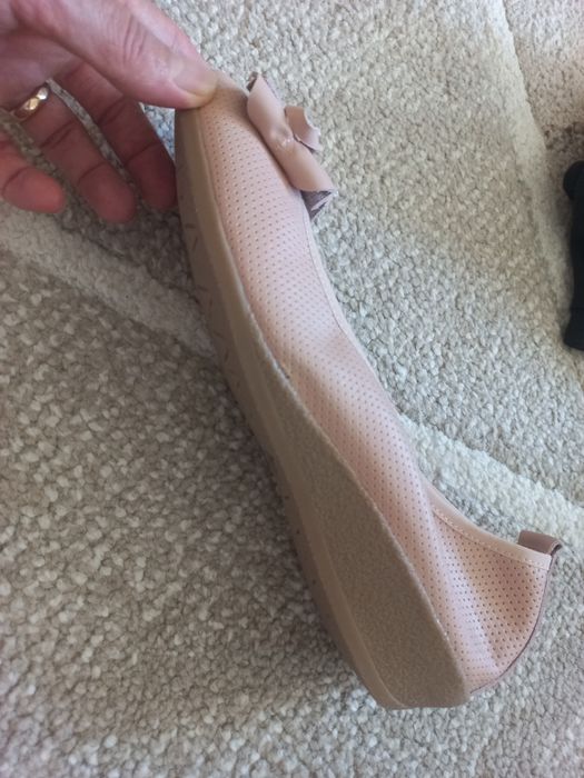 Pantofi piele  balerini