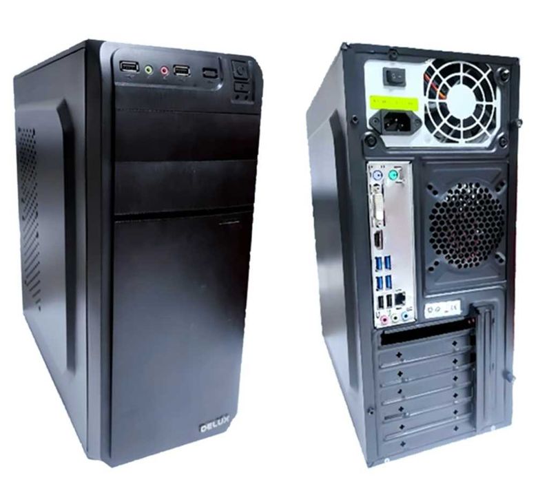 PC Complet AMD Ryzen 3 | SSD + 8GB RAM | Monitor AOC 24" | Factură + Garanție 6 Luni (Windows 11 + Office 2024)