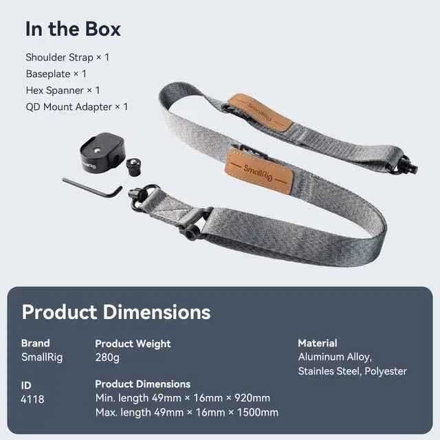 Dji Ronin RS4 Combo + плечевой ремень SmallRig