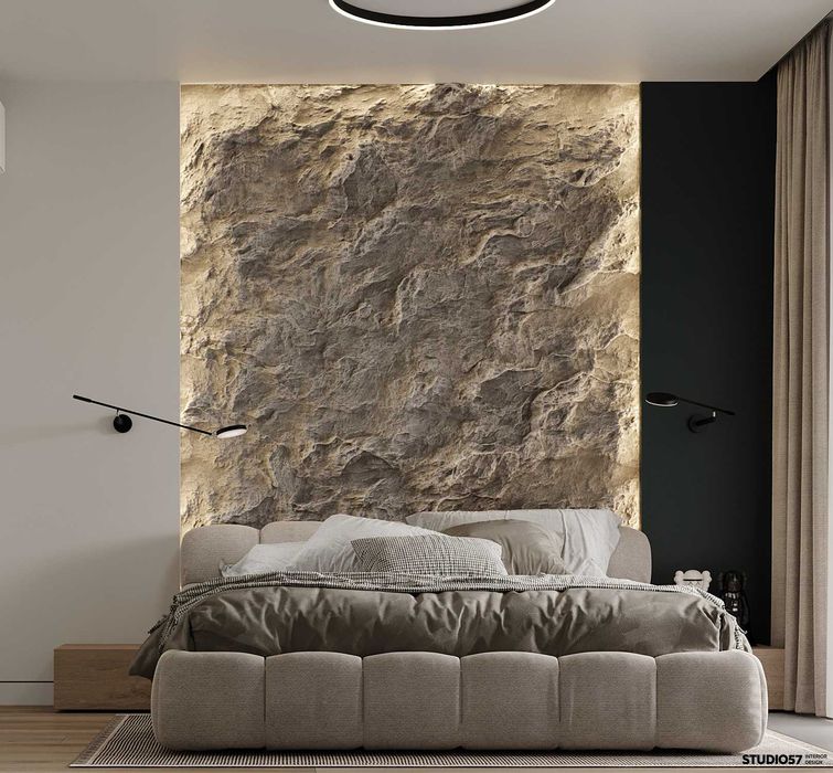 3D Скала Натуральный камень