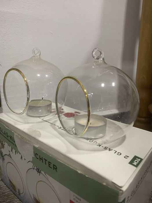 Оригиналне Стъклени Свещници