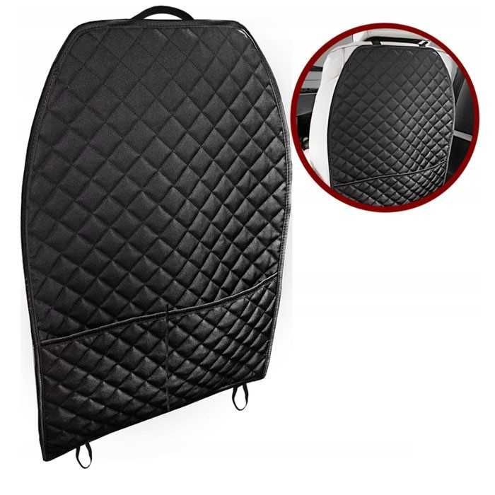 Органайзер за автомобил Automat, За седалка, Еко кожа, Черен