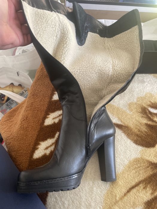 Cizme dama din piele