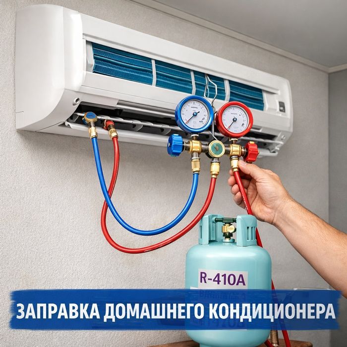 Заправка кондиционеров и обслуживание