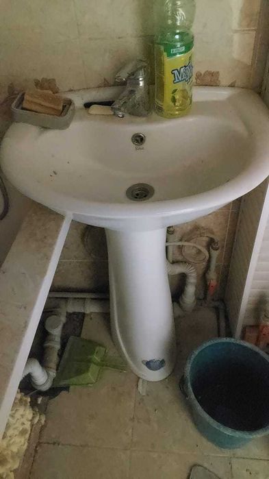 Унитаз для стройки без бачка с бачком для дома